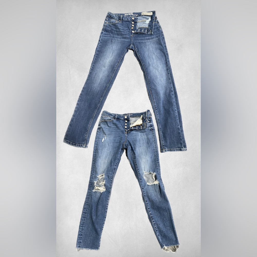 Like new denim jeans size 10 bundle